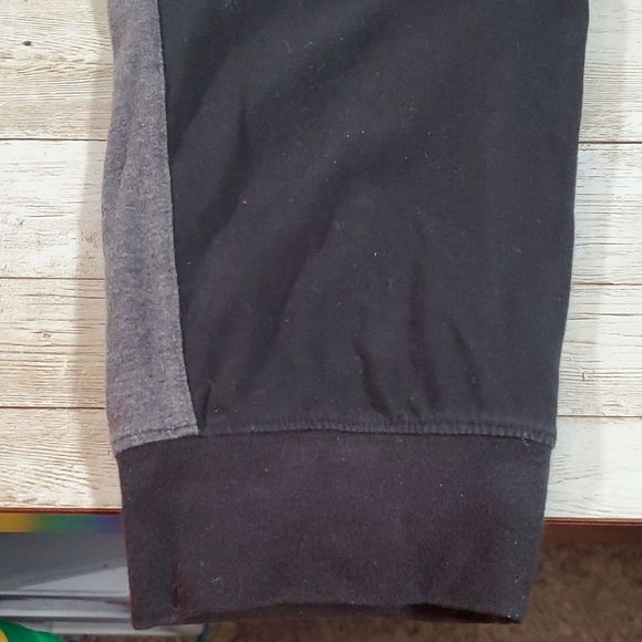 TOMBOYX Tomboy Joggers Sweatpants Size 2X Pockets Black Grey Stripe Down Legs‎ - Picture 2 of 8
